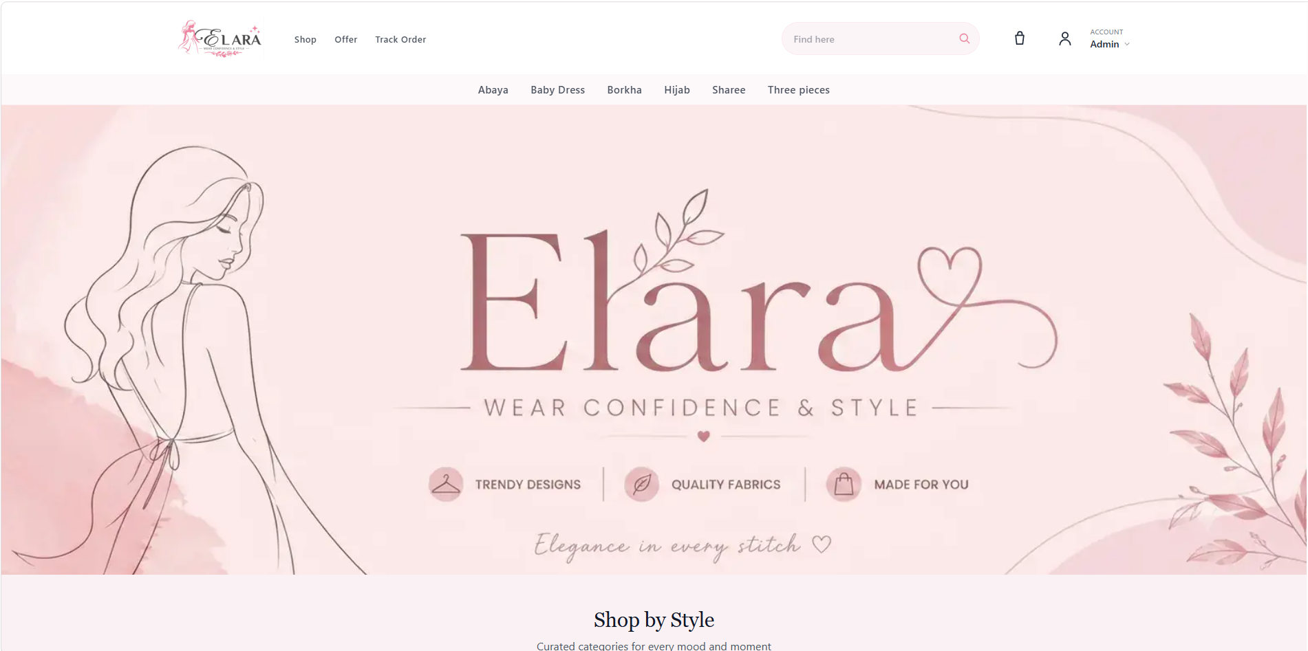 Elara | Fashion shop